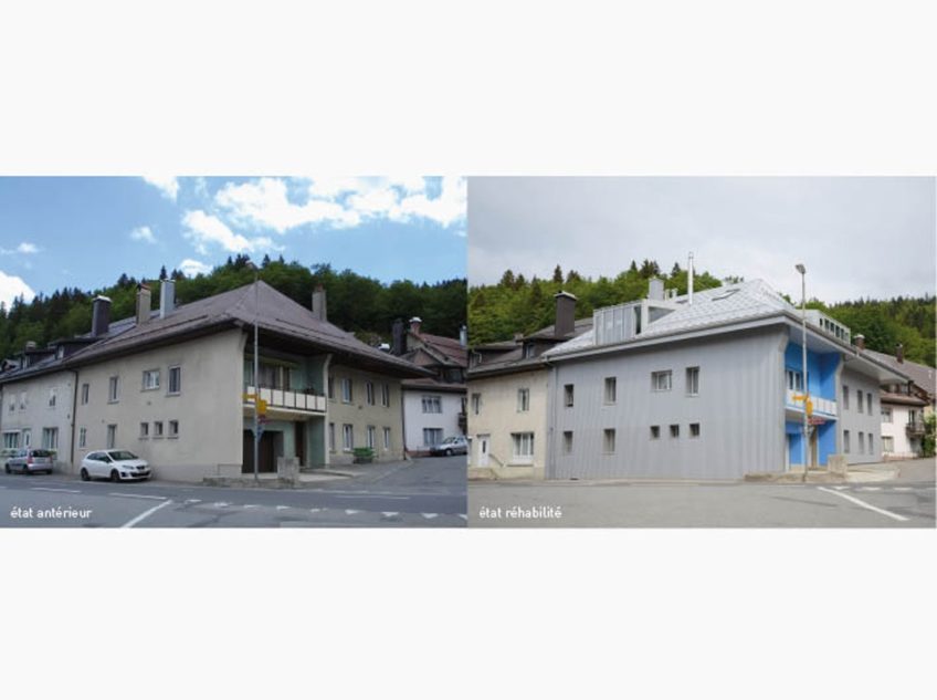 Bur  3 Photo N2402 1912 Etat Anterieur Etat Rehabilite